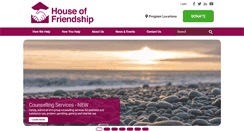 Desktop Screenshot of houseoffriendship.org